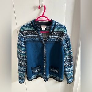 Northern Reflections vintage sweater vest.